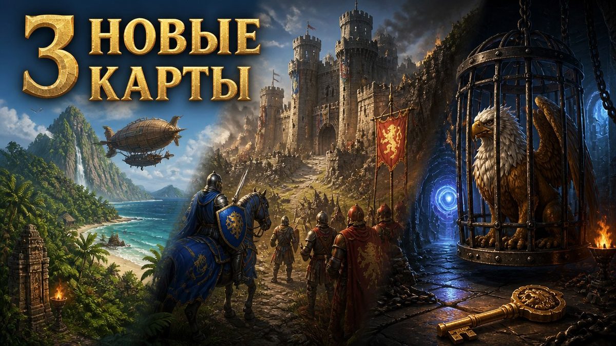 Три новые карты Olden Era: мечта длиной в 30 лет и легенда Heroes II Три новые карты Olden Era: мечта длиной в 30 лет и легенда Heroes II